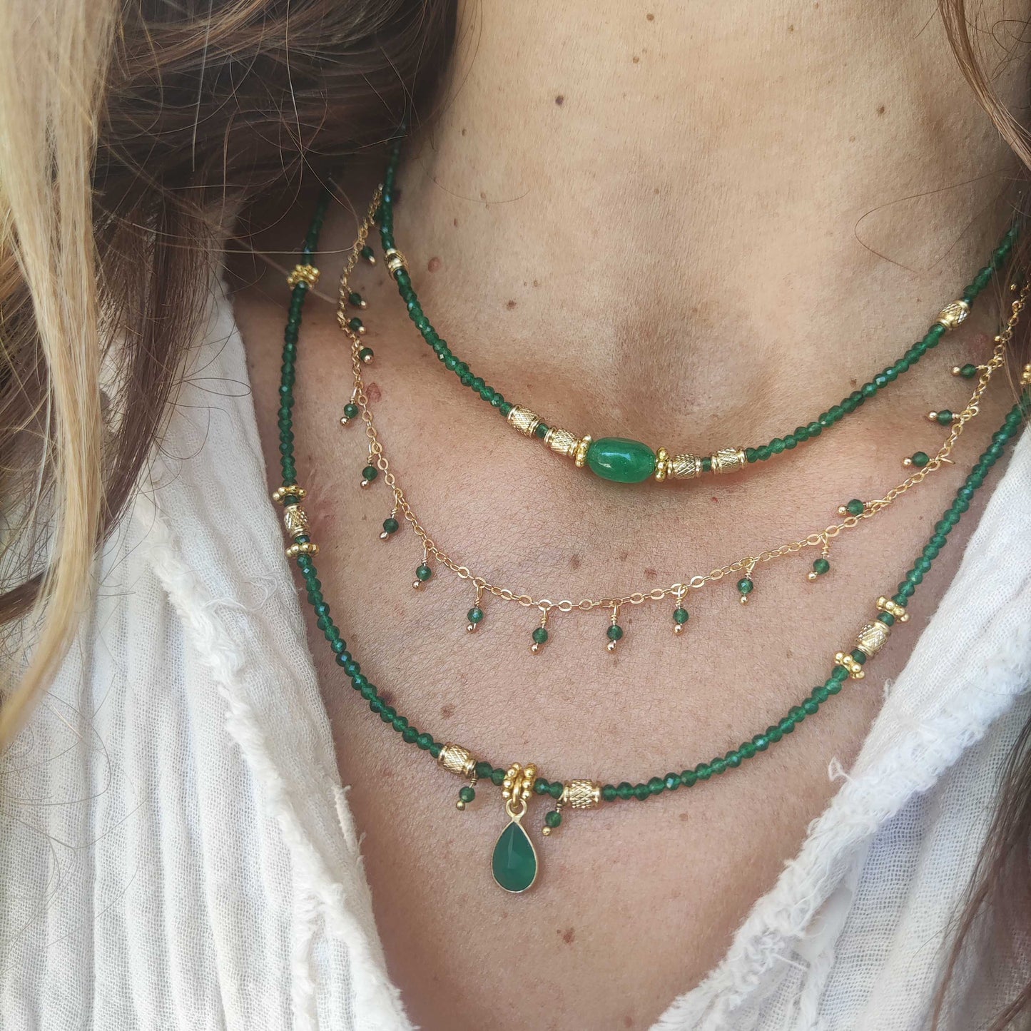 שרשראות מהרני אוניקס ירוק