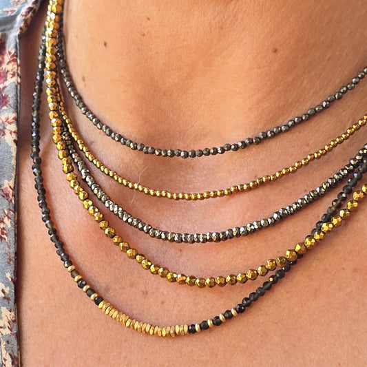 סט שרשראות Golden Grounding