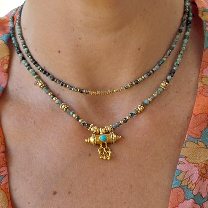 סט שרשראות לב המדבר