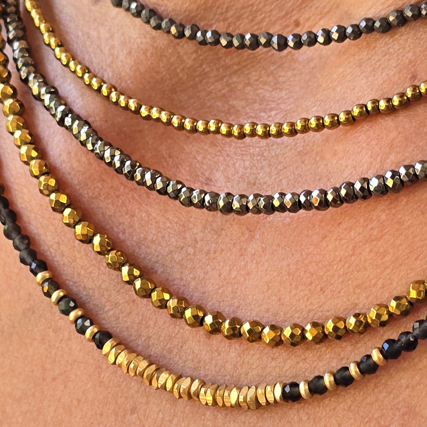 סט שרשראות Golden Grounding