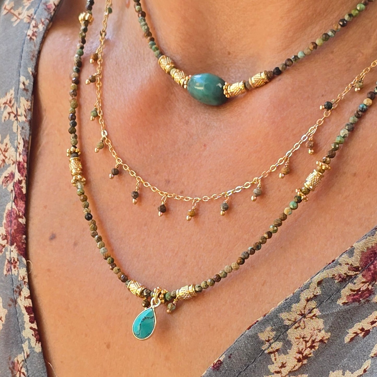 שרשראות מהרני טורקיז