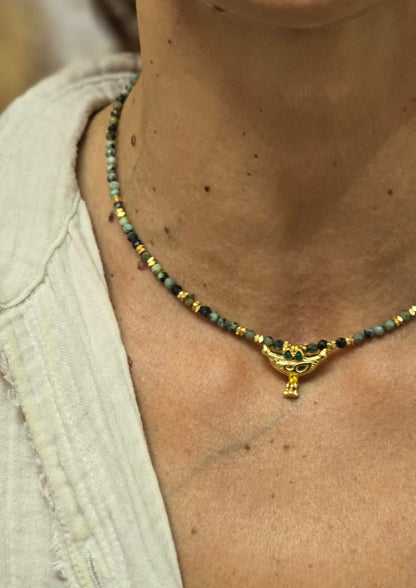 שרשרת מסע הנפש טורקיז