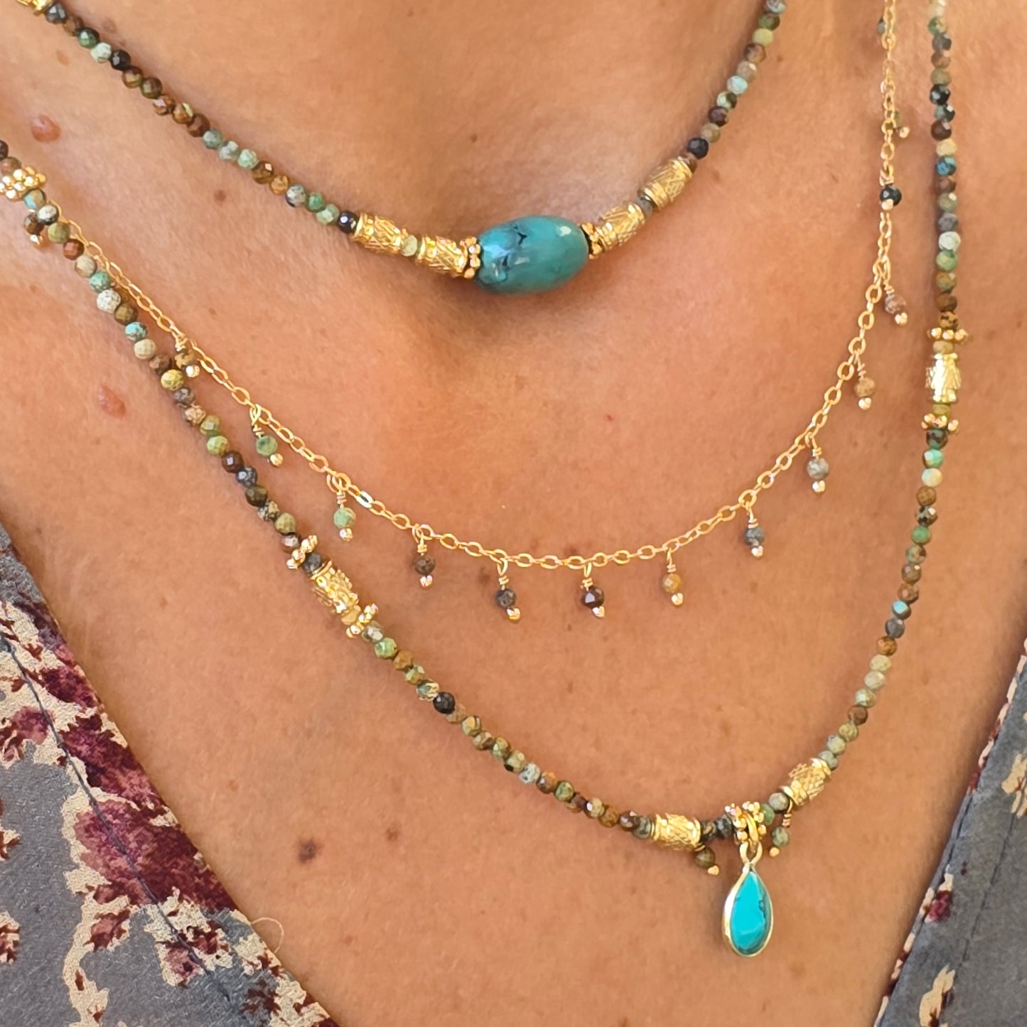 שרשראות מהרני טורקיז