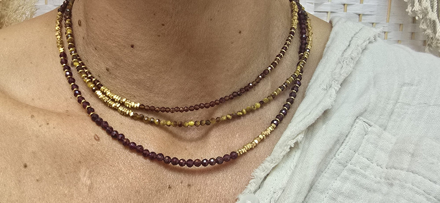 סט שרשראות African red