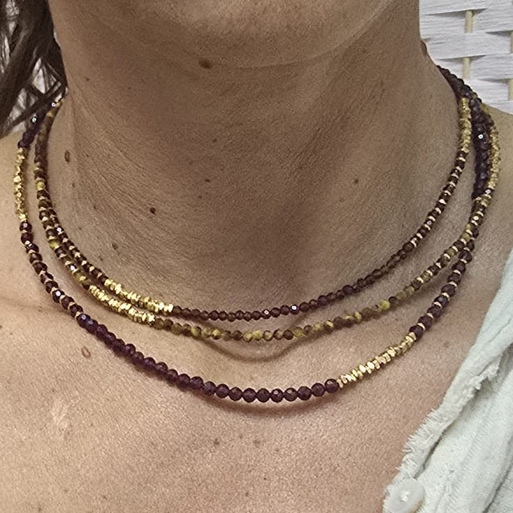 סט שרשראות African red