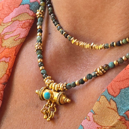 סט שרשראות לב המדבר